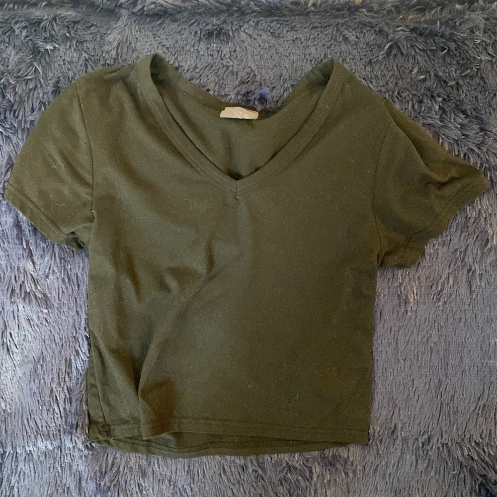 Black V neck